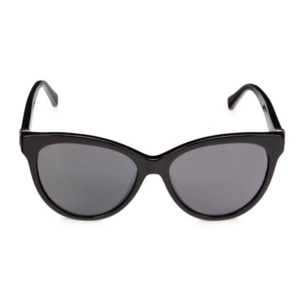 Moncler 55MM Cat Eye Sunglasses Blsck